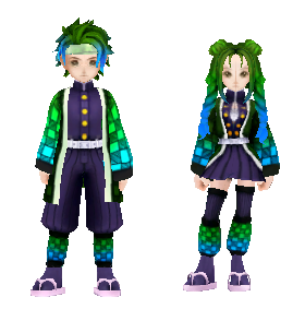 Japanese Uniform 8% Green Set | Madrigal Inside