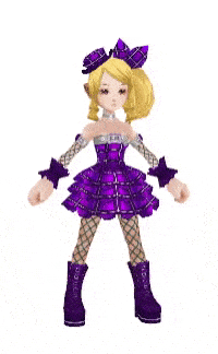Purple Gothic Set (F) | Madrigal Inside