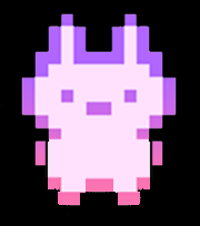 Pink Pixel Rabbit | Madrigal Inside