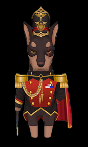 Red Patrol Dog | Madrigal Inside